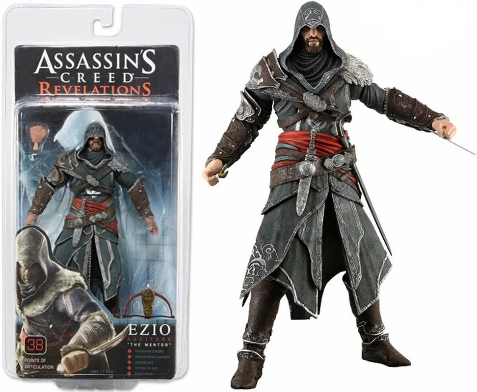 

Assassin's Creed Figures Ezio Auditore Figure 15cm Pvc Gk Statue Figurine Model Doll Collection Room Decora Desk Xmas Toys Gifts