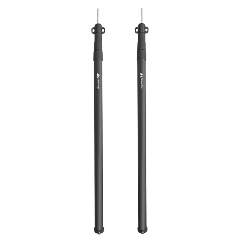 

2Pieces Telescoping Tarp Pole Portable Canopy Adjustable Aluminum Rod Tent Awning Outdoor Camping Hiking Pergola Support Struts