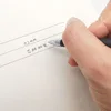2/4/6Pcs Gel Pen with Ultra-Fine Refill 0.2mm Black White Pen Black Ink Writing Smooth School Office Writing Stationery 5