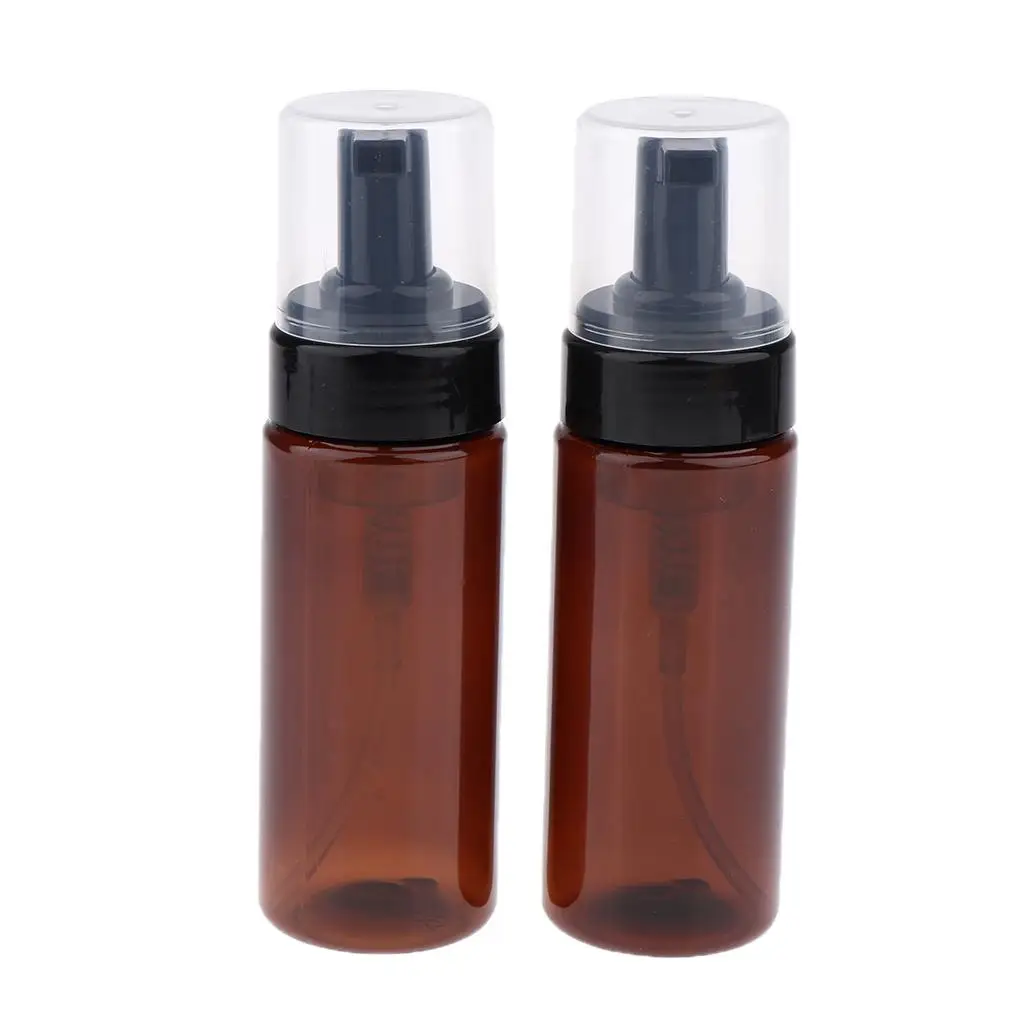 2-4pack 2pcs Foaming Soap Dispenser Pump Bottle Makeup Cosmetic Bottles 150ml
