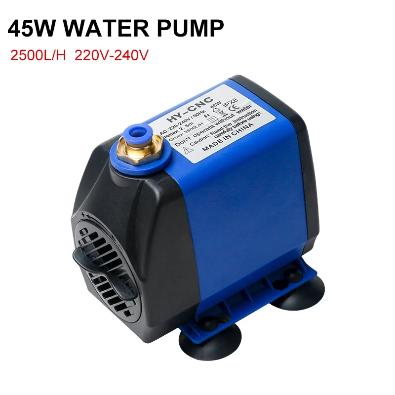 Pompa Sommergibile Acquario Ultra Silenziosa 20W - 1500 L/h Per Fontane E Stagni Con Protezione - Foto 3