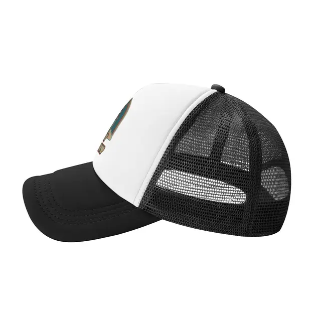 Fun Happy Raccoon Lover Stay Trashy Trucker Hat For Men Women Summer Breathable Mesh Side Caps Hats For Casual Wear 3