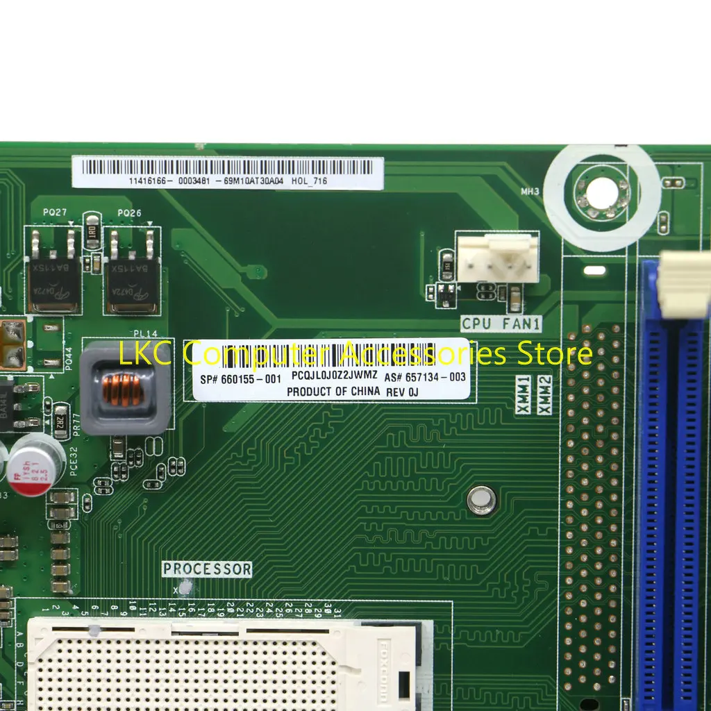 Motherboard DDR3 660155-001 657134-003 100% testado