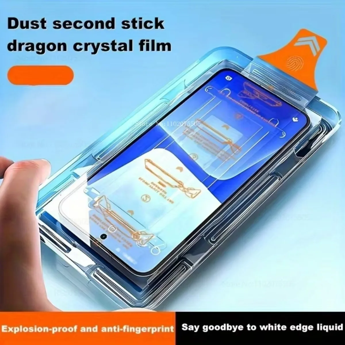 Premium Tempered Glass Screen Protector, 2-Pack, Bubble-Free Installation
