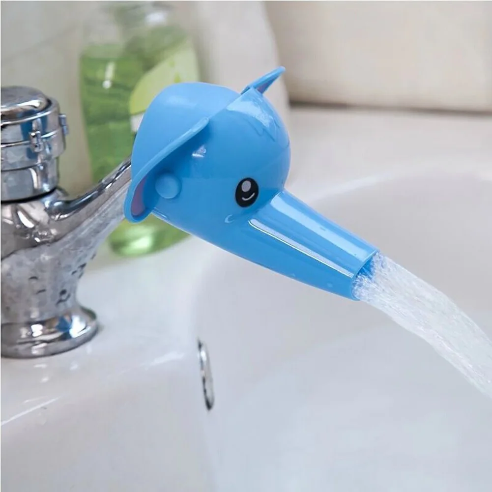 1pcKitchenSinkFaucetExtenderRubberElasticNozzleGuideChildren