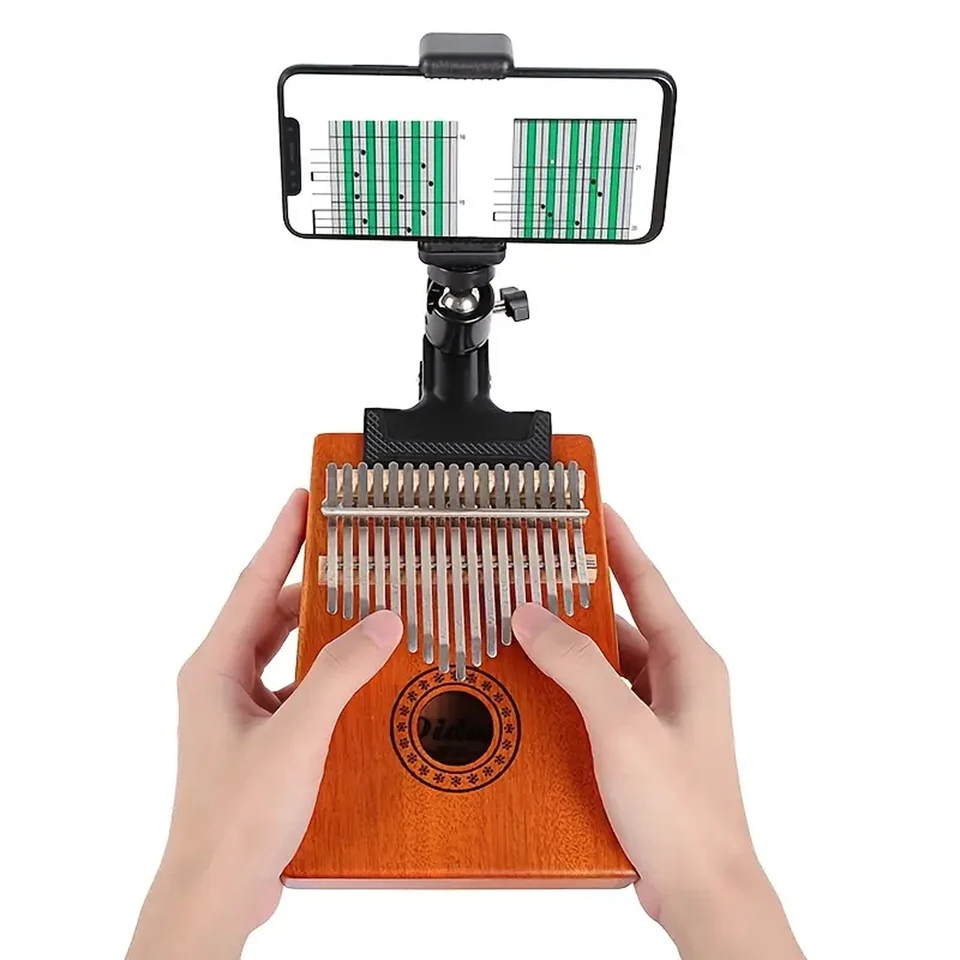 Supporto Per Cellulare Su Chitarra - Regolabile E Girevole 360° - Foto 12