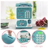 Intelligence Cash Box Piggy Bank Money Fingerprint ATM Machine For Children Digital Coins Cash Saving Safe Deposit Toy Kids Gift 4
