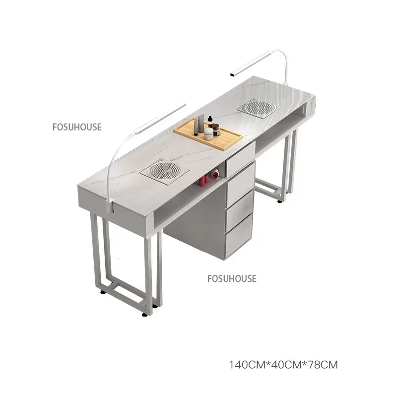 B-140cm table-marble