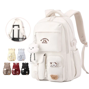2025 Fashion Girls Waterproof School Bags For Light Weight Children Backpack school bag Printing Kids School Backpacks mochila 1