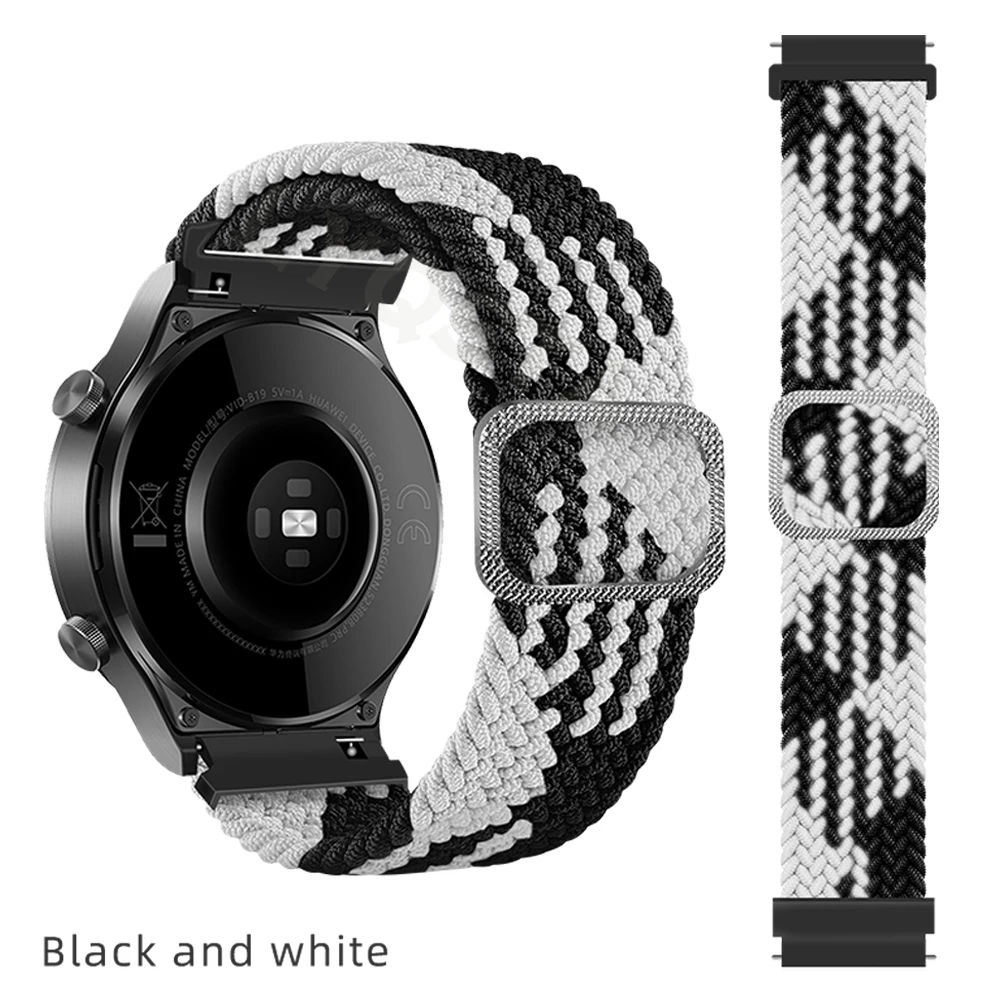 Premium 22mm Nylon Smartwatch Band Bracelet