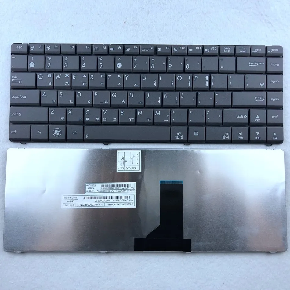 

Korean Laptop Keyboard FOR ASUS K43S K42JZ X43B U41J K42D U31S U31J U31F U35J P31S N43 N43S N43SL P43 X44H KR Layout