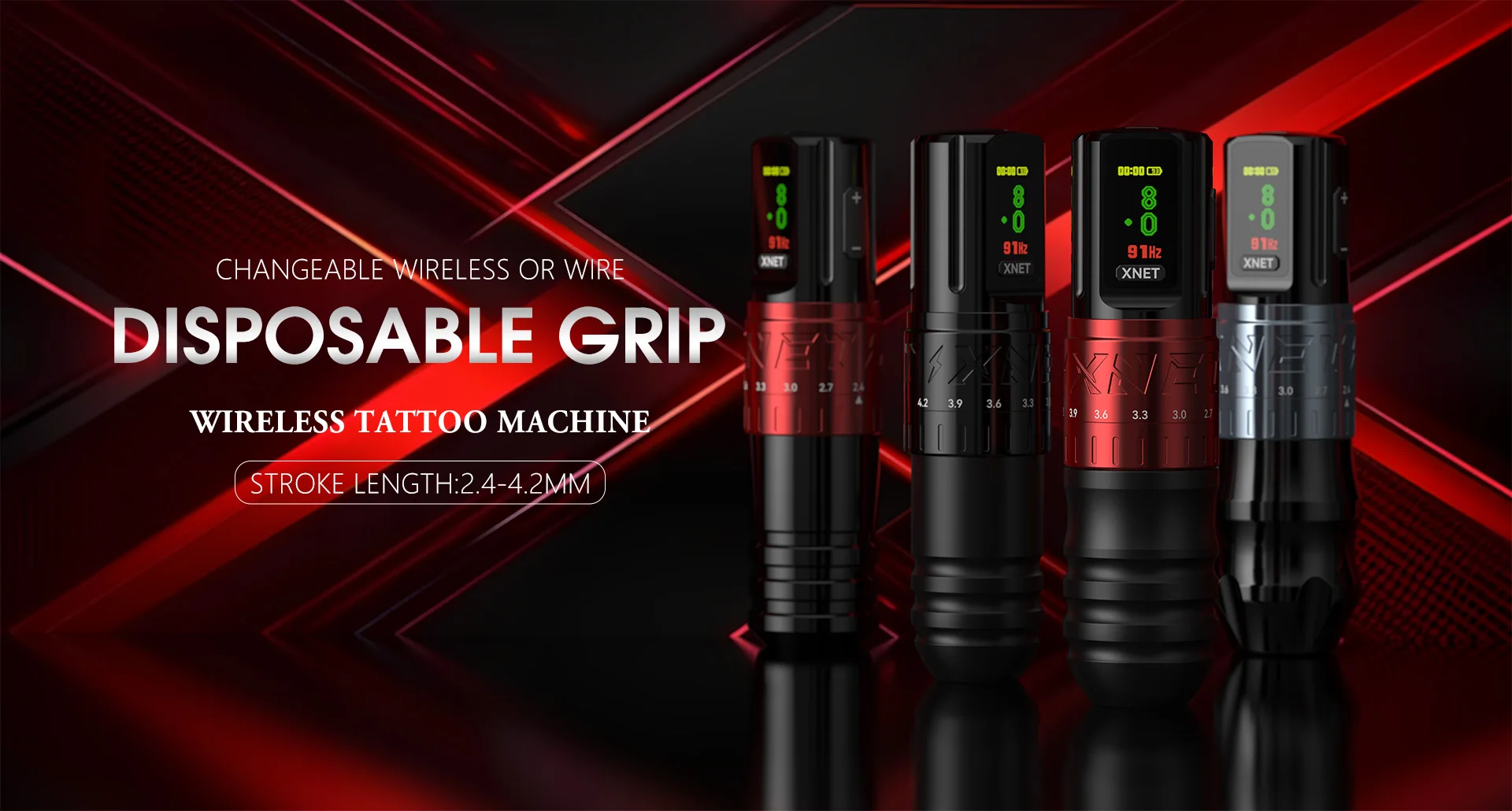 A-6/ 新品未使用 XNET EXOtattoomachine ful set A-6/ 新品未使用 XNET EXOtattoomachine ful set XNET EXO