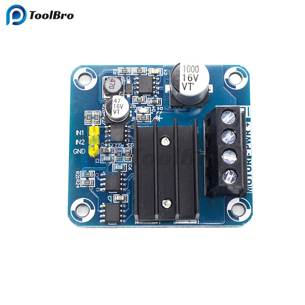 50A H-Bridge MOSFET DC Motor Driver 5-15V PWM Signal Semiconductor Refrigeration Forward Reverse 200KHz
