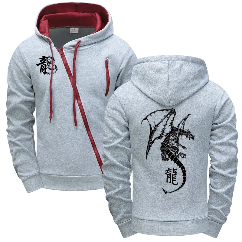 Men's Casual Hooded Jacket for Gym and Outdoor Activities