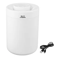 3L Double Spray Humidifier LED Mute Water Supplement Humidifier Portable Ultrasonic Sprayer Household Aromatreatment Necessities 2