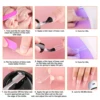 15G Soild Nail Glue Gel For Press On Nails,Fake Nail Tips,Acrylic Nails,Long-Lasting Strong Adhesion Gel Need UV Light Cured 5