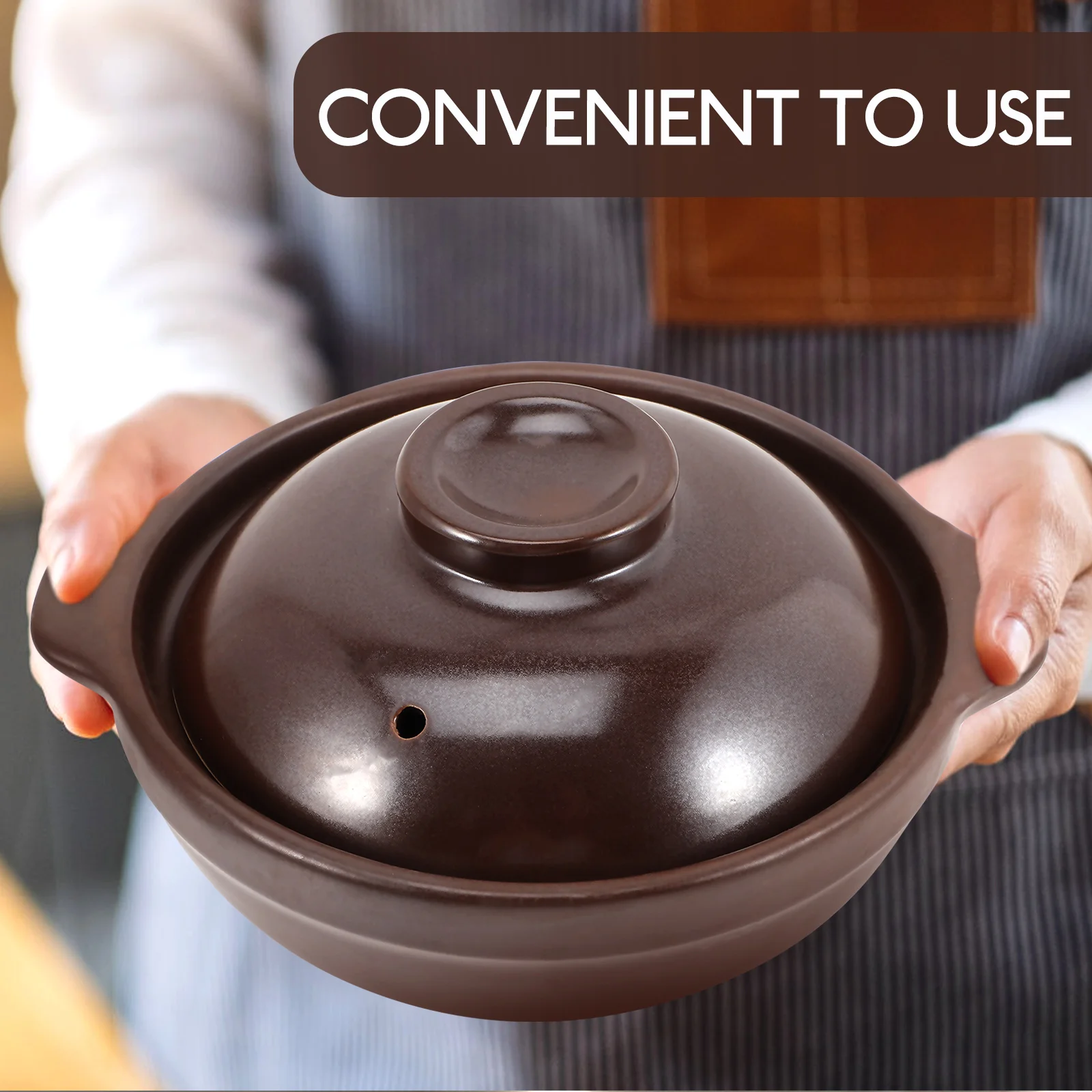 Pot Casserole Clay Cooking Stew Ceramic Souppan Hot Pottery Dish Pasta Lid Milkcookware Noodle Kitchen Stockpot Stove Coffee casserole pot