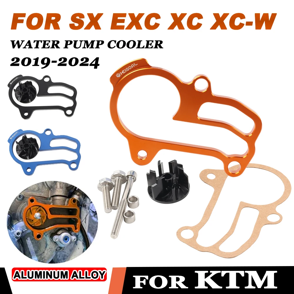 

For KTM SX 250 300 EXC XC XC-W 250 300 2019 2020 - 2022 2023 2024 Accessories Oversized Water Pump Cooler Impeller Spacer Kit