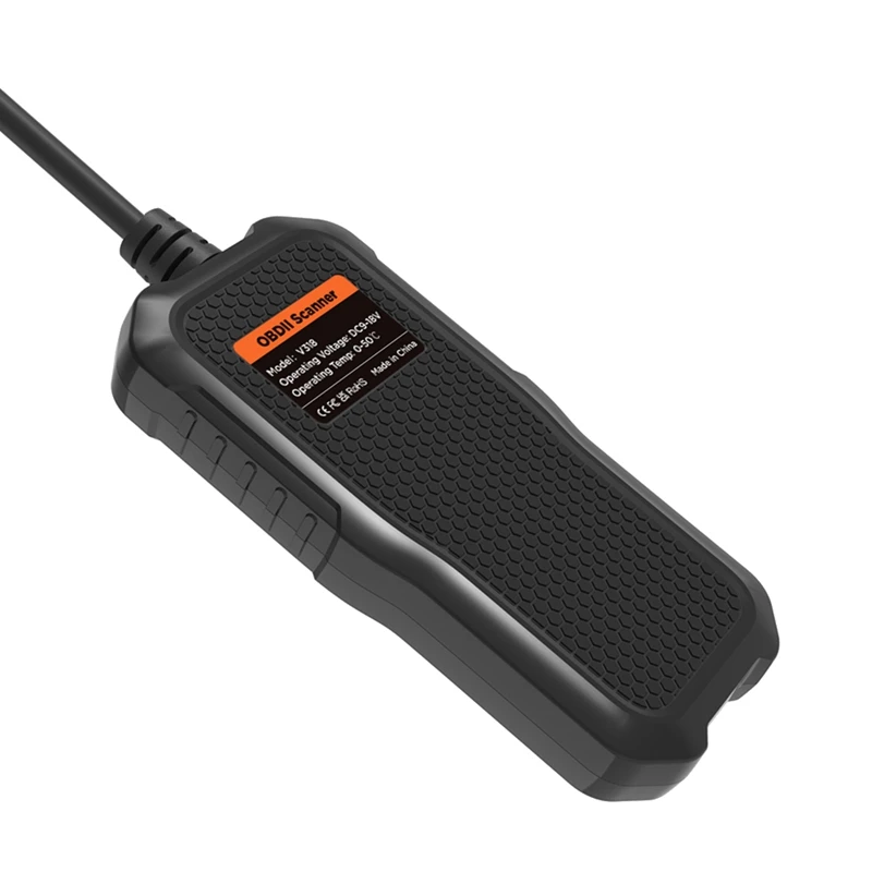 자동차 배터리 테스터, V318 OBD2 스캐너, 지우기 코드 읽기 도구, OBD2 배터리 분석기 테스터