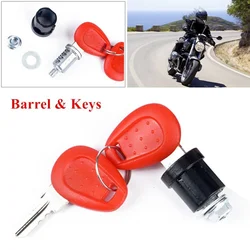 1set Motorcycle Single box Baggage Package Kit 2 Key w/Same Code Replace Lock Barrel