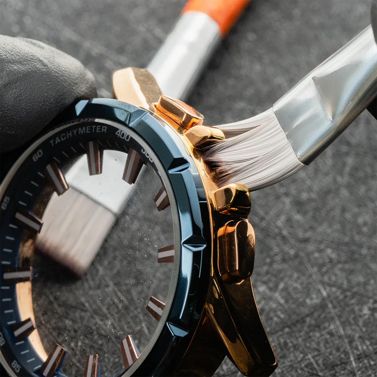 Sauber Machen Lederband Uhr Reinigen Mechanische Uhren Reinigung