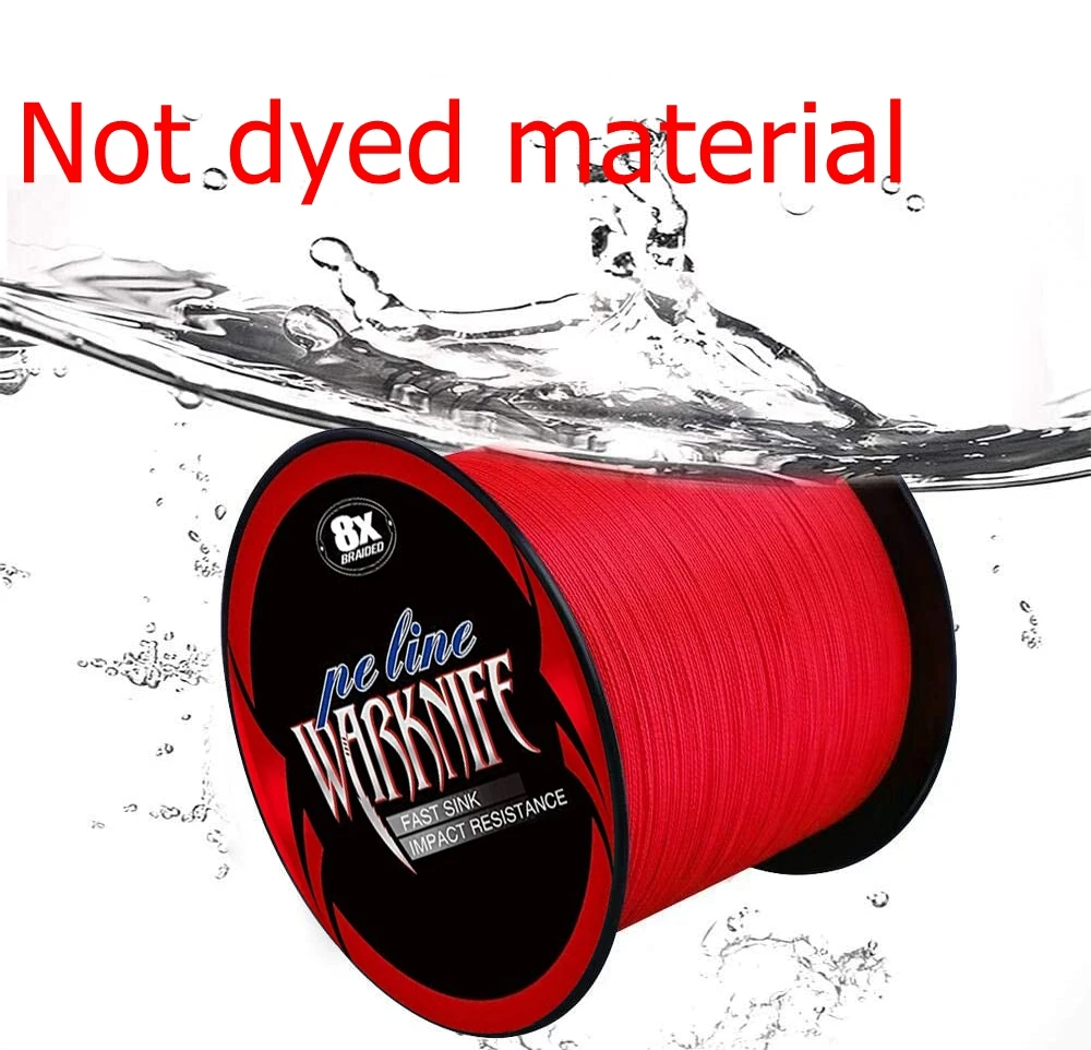 8 Strands Braided Fishing Line 500M 1000M 6-300LB