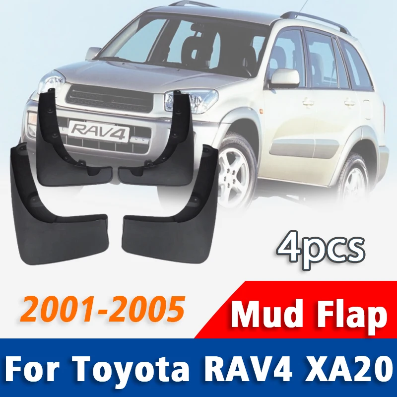 

Mudguard For Toyota RAV4 2001-2005 Front Rear 4pcs Mudflaps Mudguards Car Accessories Auto Styline Splash Guard Fender Mud Flap