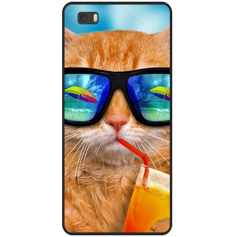 Sleek TPU Soft Cover Silicone Case for Huawei P8 Lite - Premium Protection Coque
