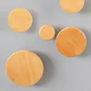 Wood Round Coat Hook Wall Simplicity Clothes Rack Bag Key Holder Kitchen Gadgets Bathroom Accessories Home Storage Organization 3