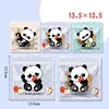 TETP 50Pcs Cartoon Ziplock Bags Plastic For Cookies Candy Snack Storage Sealed Pouches Jewelry Gift Packaging Decoration 6