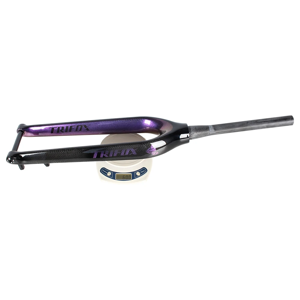 Forcella Rigida In Carbonio TRIFOX Per MTB 29'' Boost 110x15mm – Conica – Nera