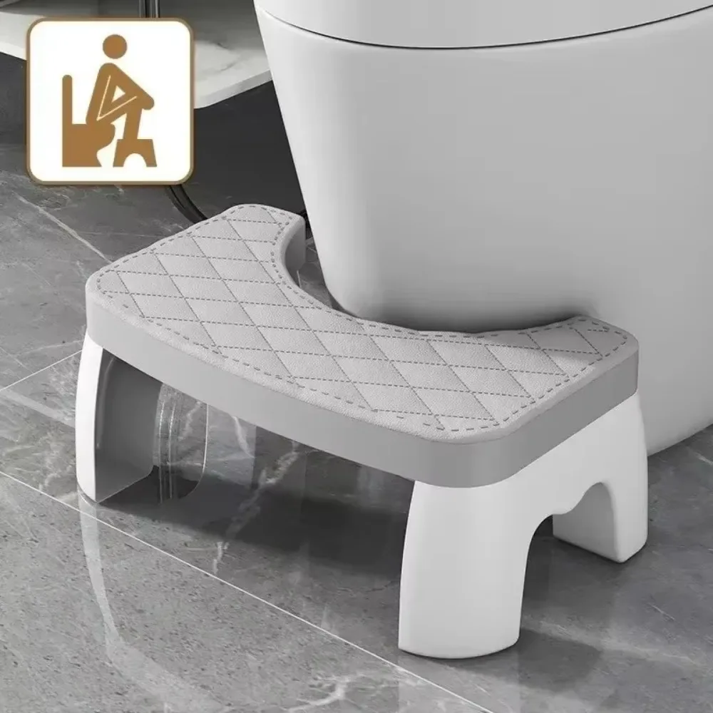 Toilet Seat Stool 1 PCS Toilet Squat Stool Removable Non-slip Toilet Seat Stool Portable Squat Home Adult Bathroom Accessories