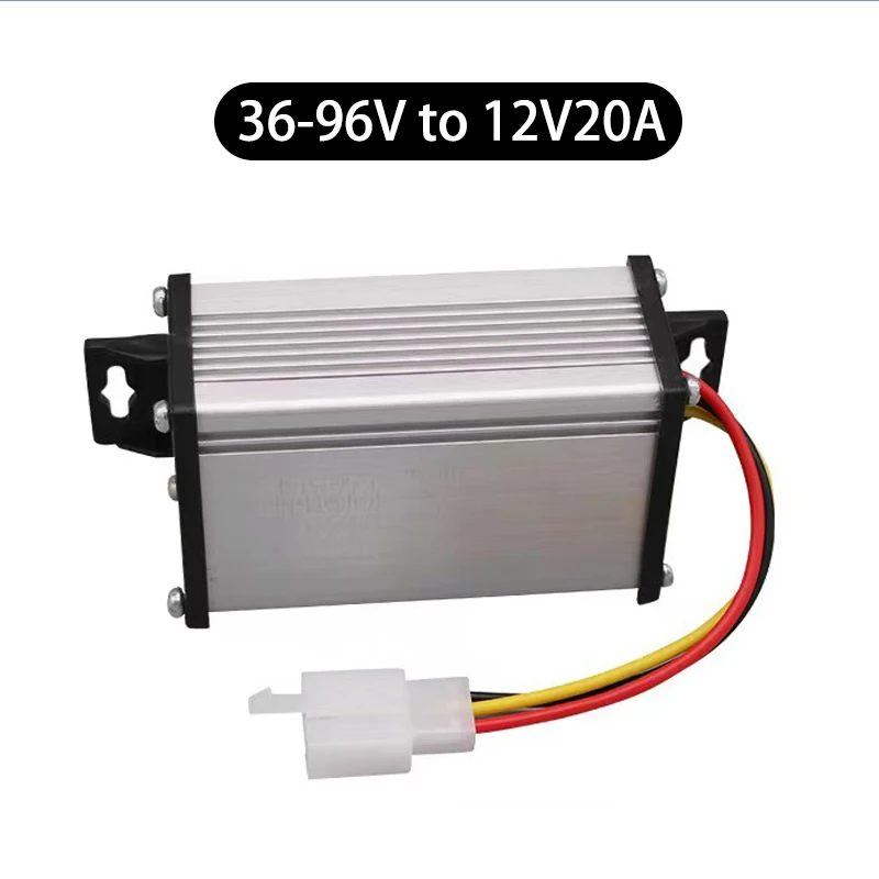 Dc Converter Power Transformer 36/48/60/72v/96v To 12v 10a 20a Electric Vehicle Bicycle
