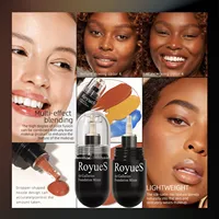 Color Toning Liquid Tanning Liquid Foundation Blends Warm and Cold Tones With Sheer Foundations Clear Close To the Skin Cosmetic 1