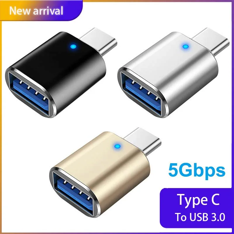 Tipo C A Adattatore USB 3.0 Usb-C 3.1 Maschio OTG - Foto 2