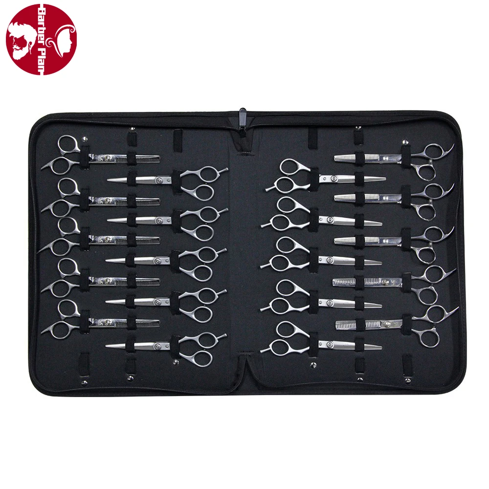 

Durable PU Leather Salon Hair Styling Cutting Scissors Shears Case Pouch Hair Scissors Holder Organizer Hair Combs Clips Storage