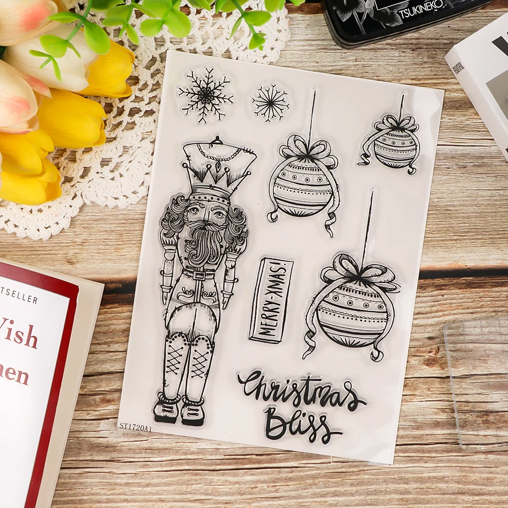 Christmas Clear Stamps Mermaid Walk-About Out Of This World Silicone Transparent Stamps Card Making Photo Album Decoration