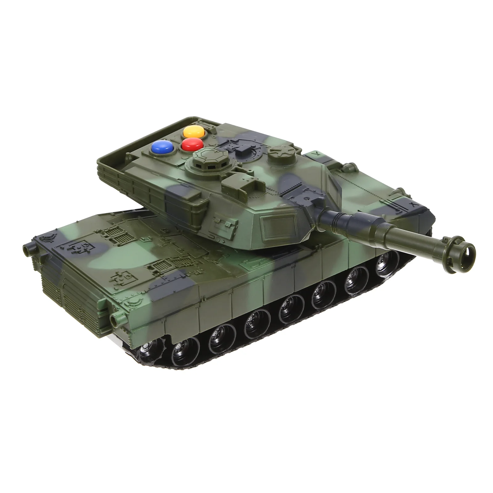 Simulated Tank Car Toy Kids Playthings Inertia for Boys Model Educational Small Abs Child Luminous
