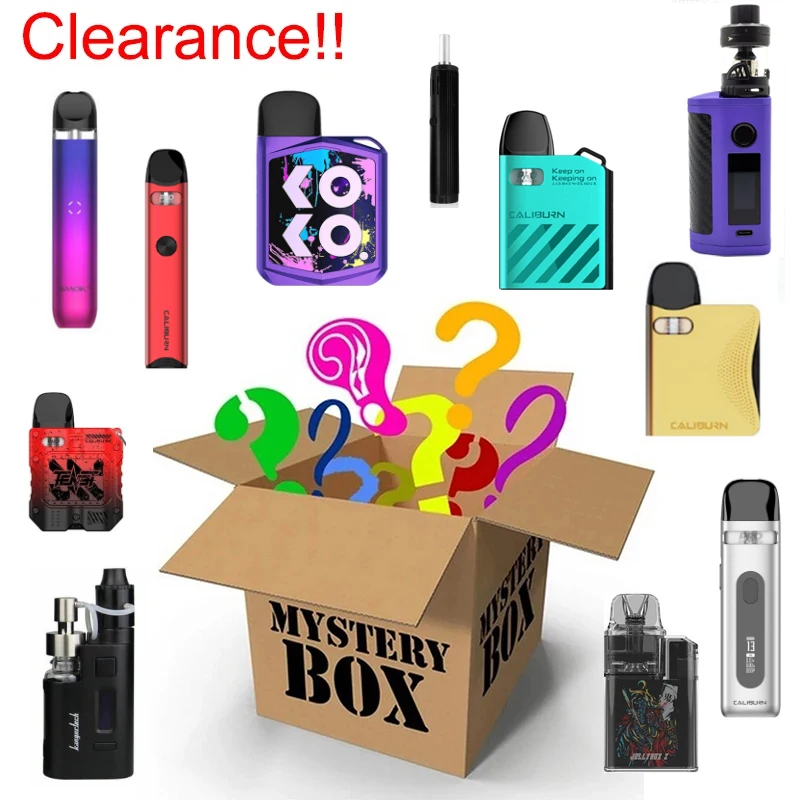 

Clearance Electronic Cigarette Vape Kit Pod Dry Herb Box Mod Vape Pen Vaporizer System Kit
