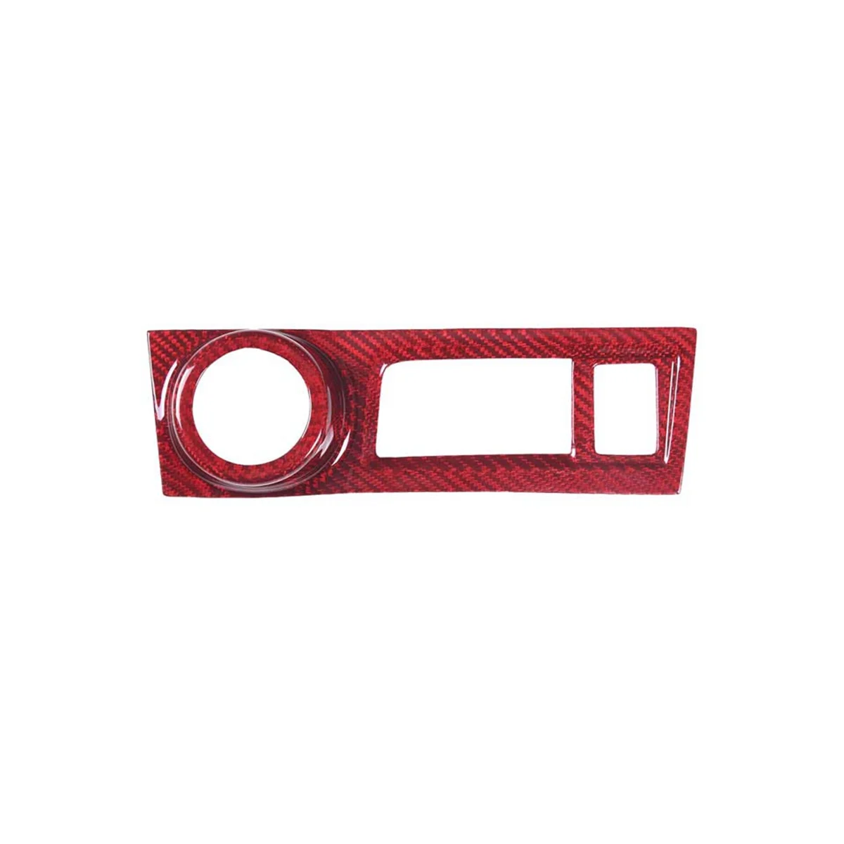 

Для Subaru BRZ Toyota 86 2012-2021 центральная консоль из сухого углеродного волокна кнопка запуска крышка рамы аксессуары отделки, красный