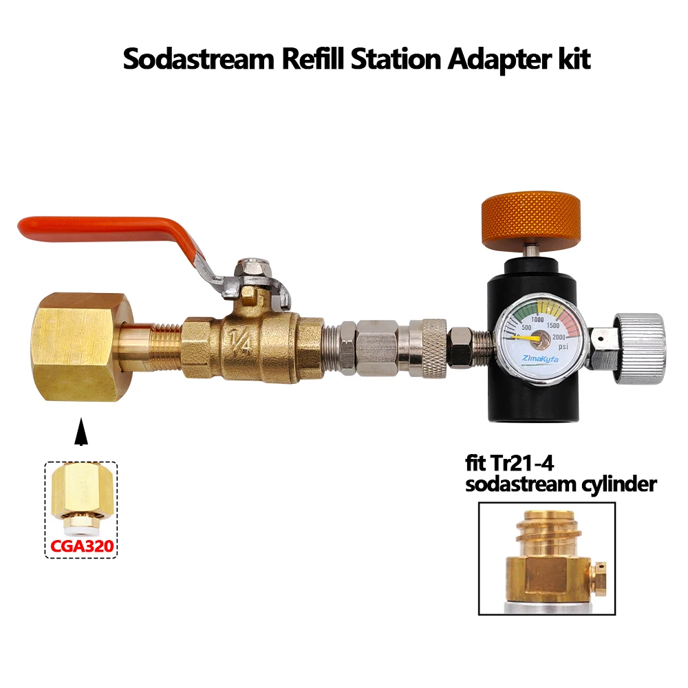 Co2 Filling Adapter Soda Stream Sodastream Filling Station - Co2