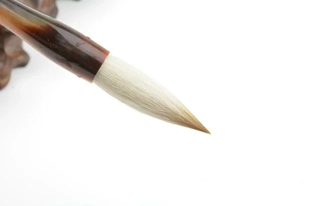 Chinesische Kalligraphie Malpin sel Wiesel Haar Wolle Haar mehrere Pinsel klerikale Schrift reguläre Schrift See Pinsel traditionell – Detail 4