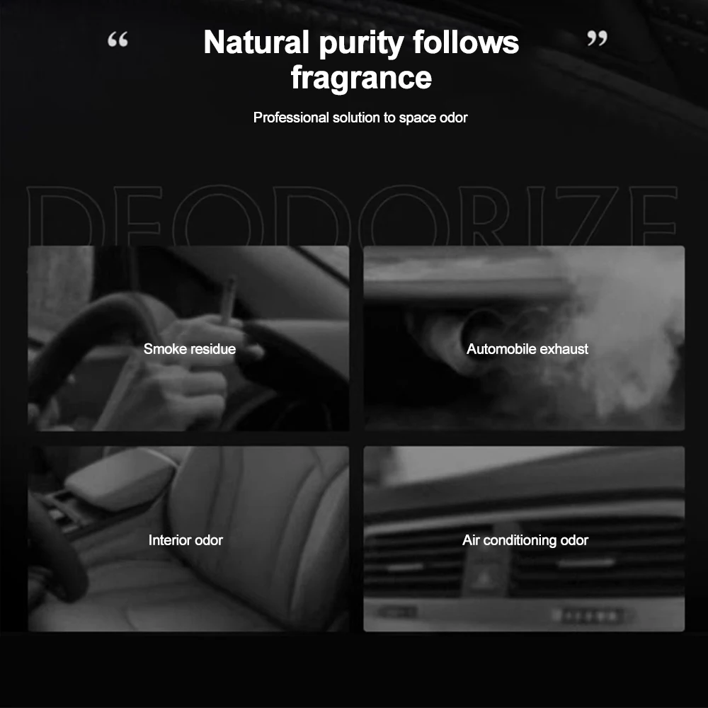 Solar Car Rotating Aromatherapy Perfume Diffuser Levitation Rotating Auto Lasting Fragrance Air Purifier Car Interior Decoration Accessories