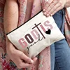 1 pc Christian Religious Psalm Jesus God Faith pattern Makeup Bag 5