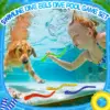 4 Pieces Dive Eels Catch a Snake Dive Toys Water Snake Toy Swimming Pool Games for Toddlers Boys Girls Teens Adults 2