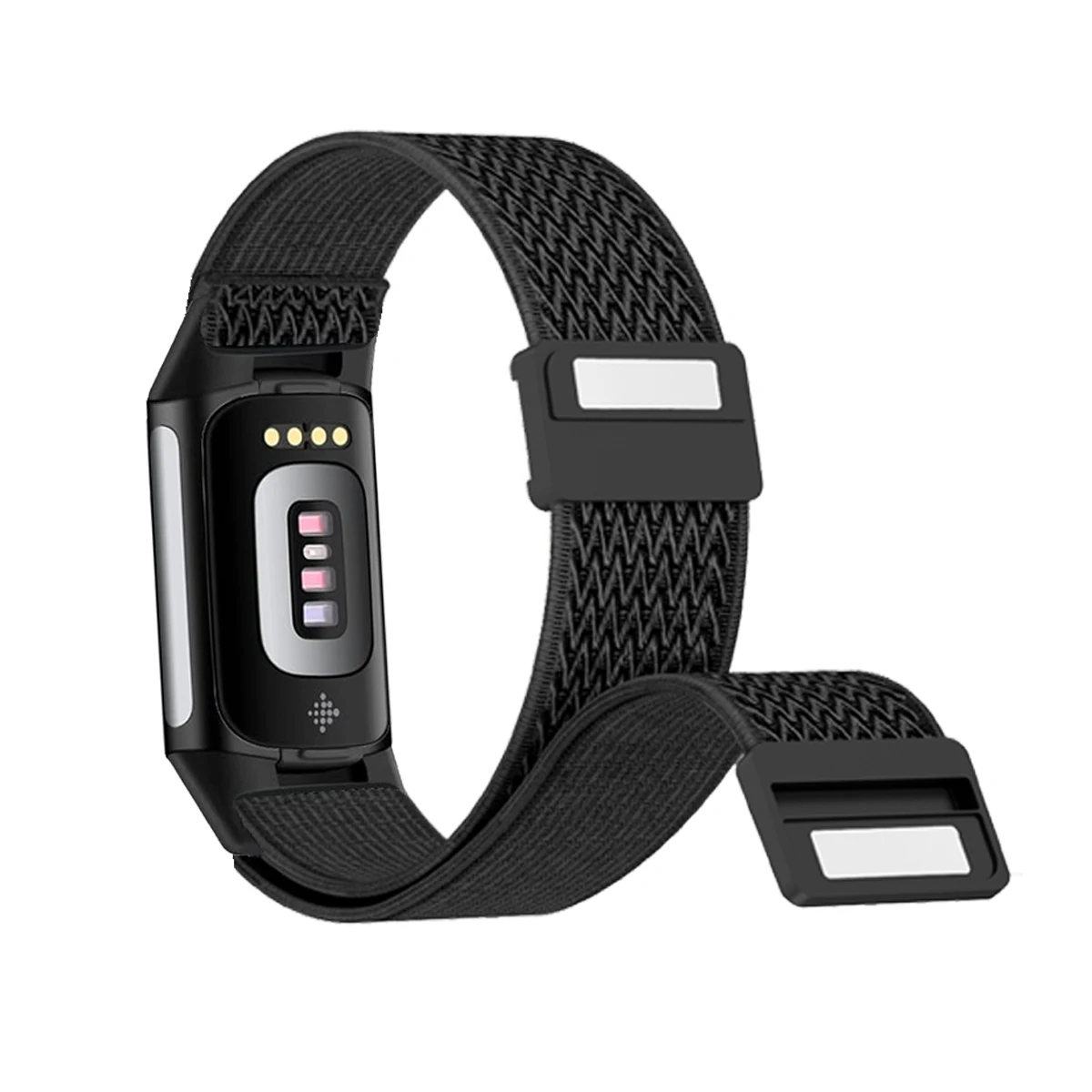 Cinturino Magnetico Per Fitbit Charge Braccialetti Elastici Regolabili A 6 Bande Per Fitbit Charge 5/Versa2/Versa3/Versa4