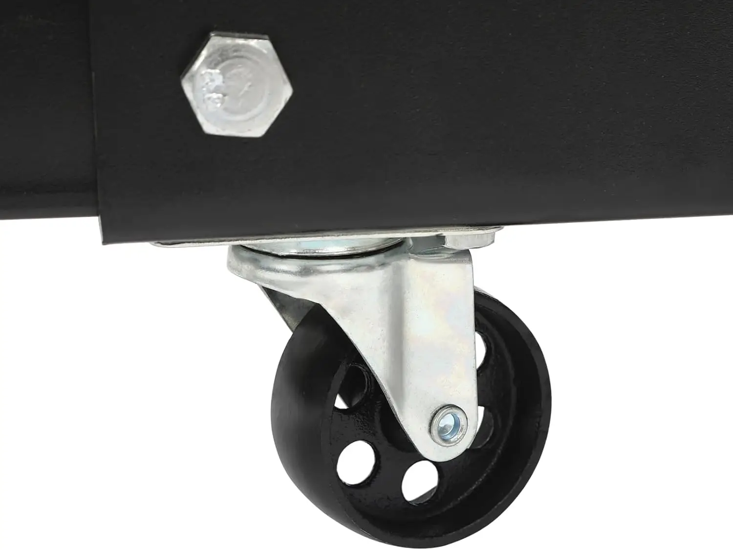 4409Lbs 2Ton Engine Hoist Folding Shop Crane with Six Casters & Lever Crane Pick Up Heavy Duty Steel Hydraulic Shop Engine