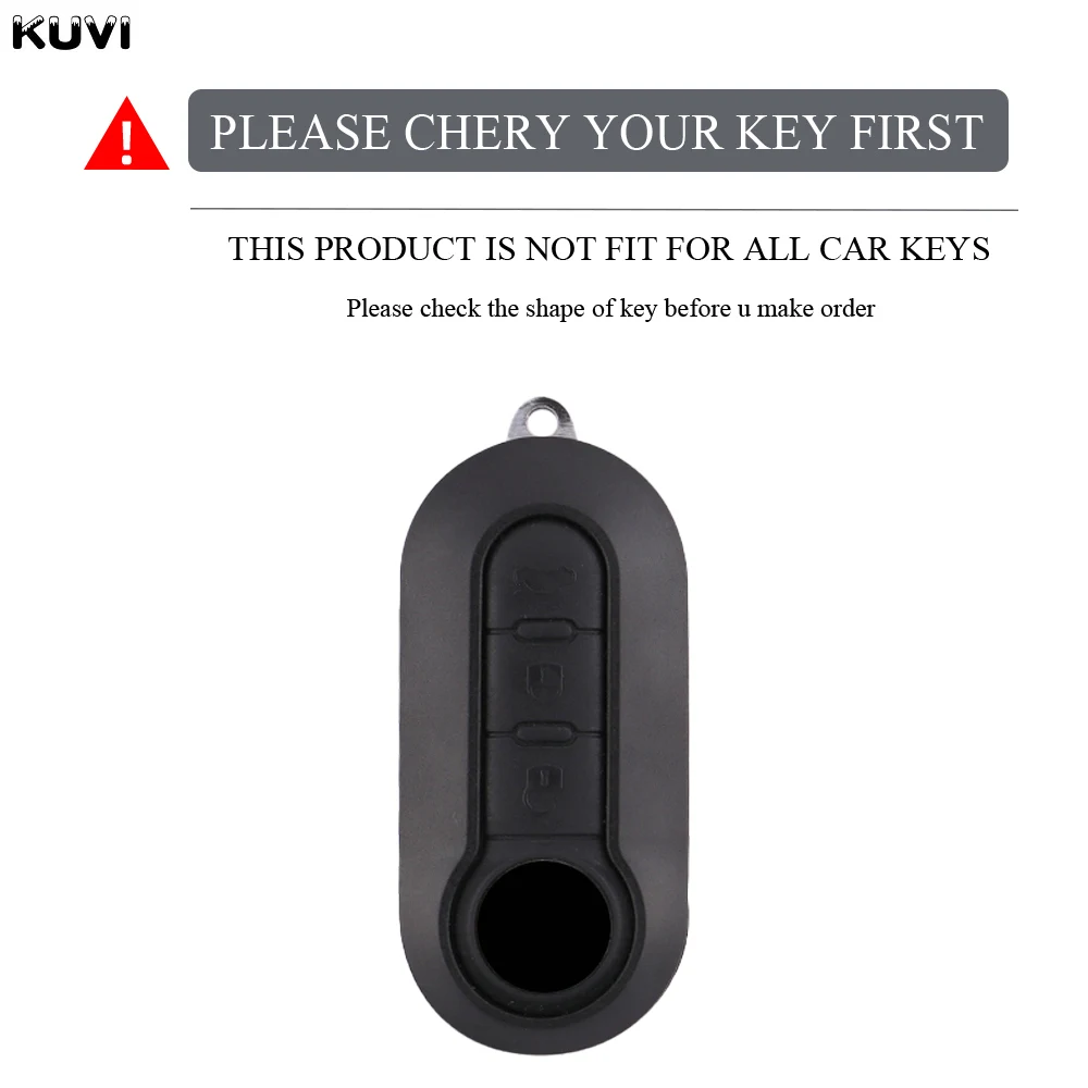key cover TPU Car Key Cover Shell Case Fob for Fiat 500 Panda Punto Bravo Doblo Peugeot Boxer Citroen Relay Fiat Ducato Lancia Musa