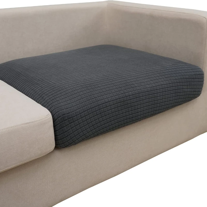 

Couch Cushion Covers Magic Stretch Sofa Slipcover for 3 Cushion Couch Dogs Pet L Shape 2 Seat Replacement Furniture Protector