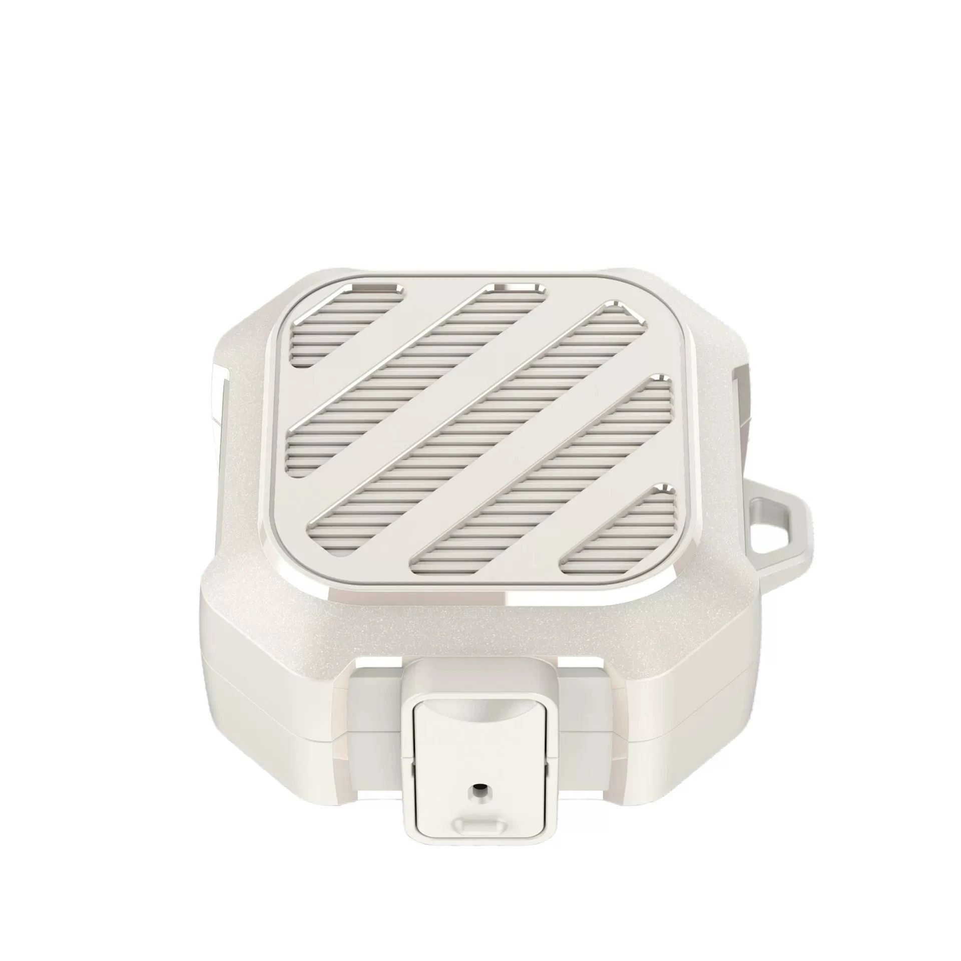 Rugged Shockproof Earbuds Protective Case with Keychain Clip
